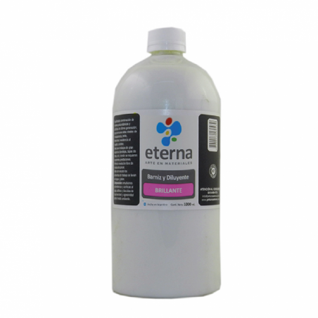 Barniz Y Diluyente Brillante X 1 Litro