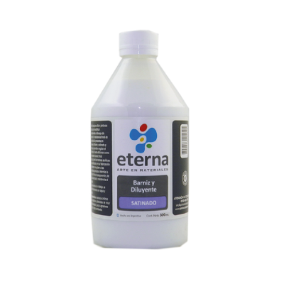 Barniz Y Diluyente Satinado X 500 ml