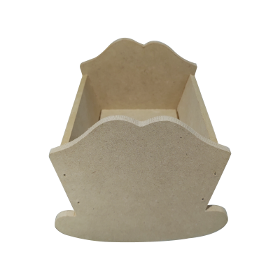 Cuna Mediana Para Casa De Muñecas 14 Cm - Imagen 3