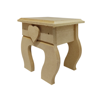 Mesa De Luz Para Casa De Muñecas - Imagen 2