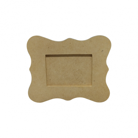 Portarretrato Con Ondas Horizontal 5 X 7 Cm