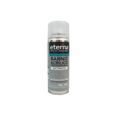 Barniz Acrílico Profesional Satinado En Aerosol X 240 ml