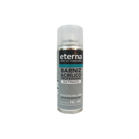 Barniz Acrílico Profesional Satinado En Aerosol X 240 ml