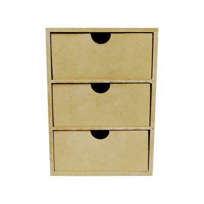 Cajonera X 3 Vertical 20 X 14 X 8 Cm