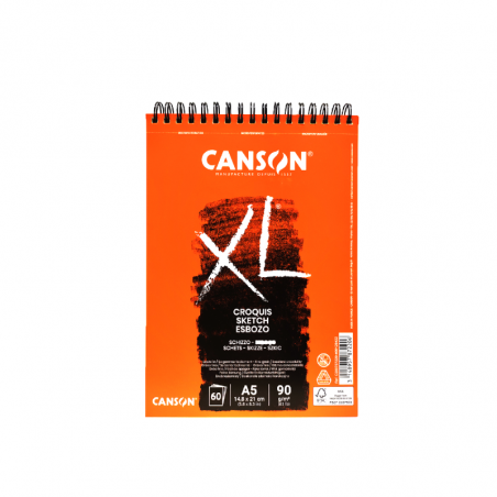 Álbum Espiralado XL Croquis X 60 Hjs 90 Grs A5