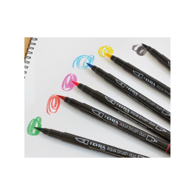 Marcador Aqua Brush Duo X 24 Colores - Imagen 4