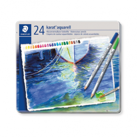 Lápiz Karat Aquarell X 24 Colores