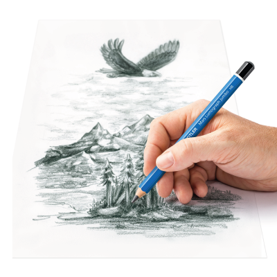 Lápiz Mars Lumograph Lata X 24 Graduaciones - Imagen 3