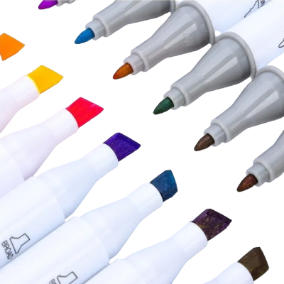 Marcador Doble Punta Valija X 36 Colores - Imagen 4