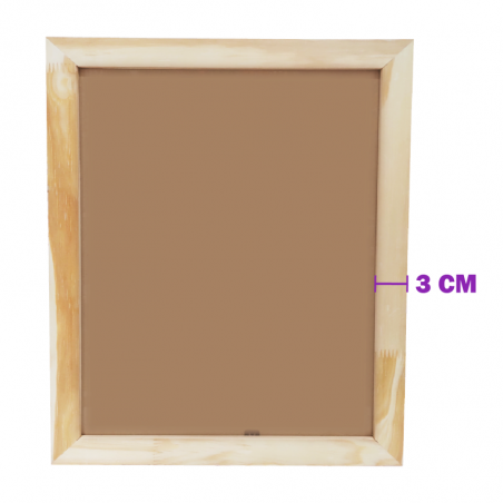 Portarretrato 50 X 60 Cm Marco 3 Cm