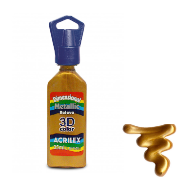 Dimensional 3D Colores Metalicos X 35 Ml - Imagen 3