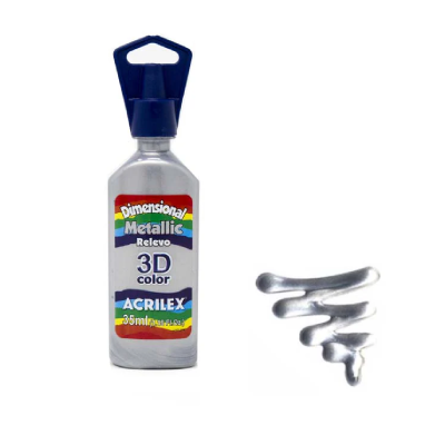 Dimensional 3D Colores Metalicos X 35 Ml - Imagen 4