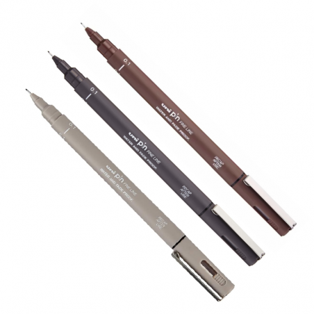 Estilógrafo Uni Pin 01 - 200 0.1 Mm