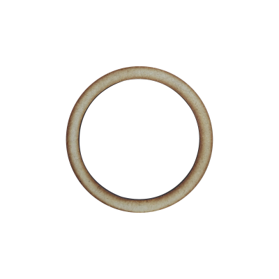 Aro MDF 10 Cm (Aprox) X 3 mm