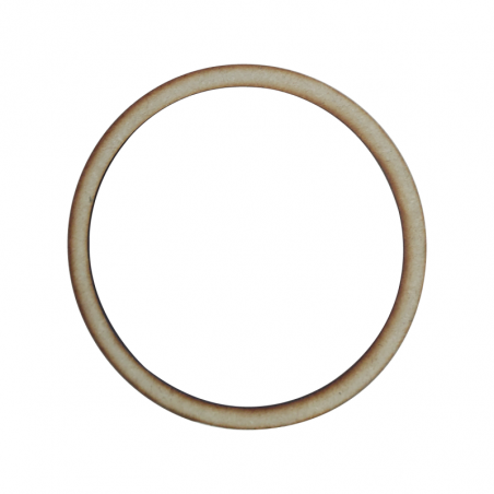 Aro MDF 25 Cm (Aprox) X 3 mm