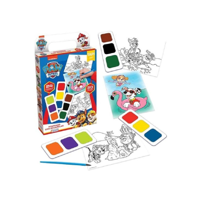 Pintando Con Acuarelas Paw Patrol - Imagen 2