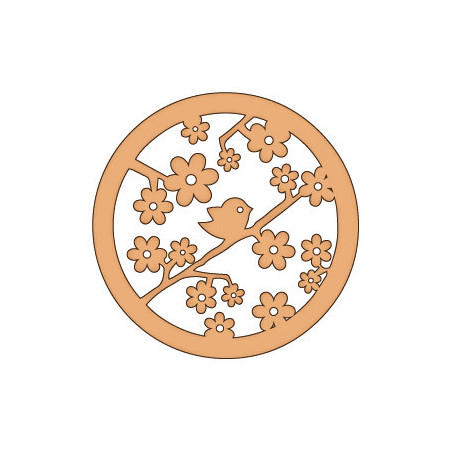 Cuadro Pájaro DEC009