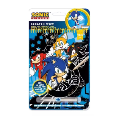 Libreta Scratch Wow Sonic