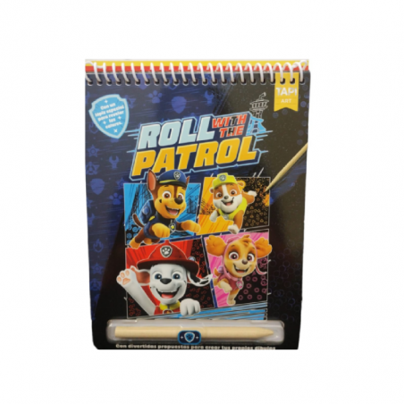 Libreta Scratch Wow Paw Patrol