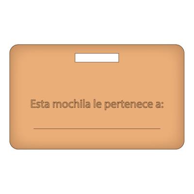 Cartel Mochila RYC015