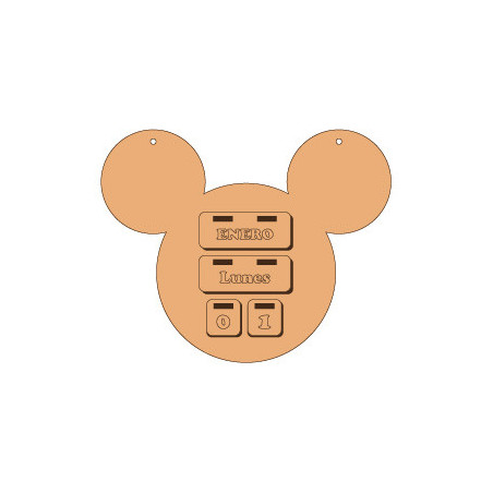 Calendario Mickey JGD022