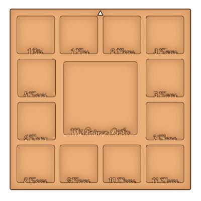 Portaretratos Meses PRO028