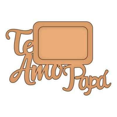 Portaretrato Te Amo Papá PRO029