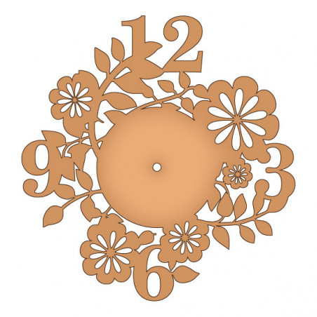 Reloj Floral DEC048