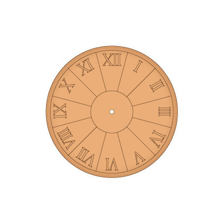 Reloj Circular Num Romanos DEC052