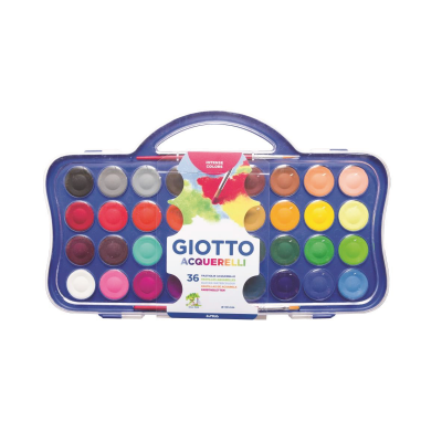 Acuarela En Pastillas X 36 Colores