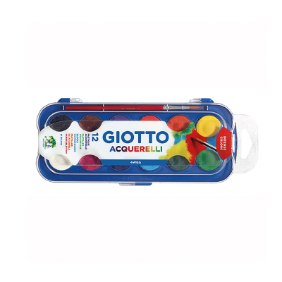 Acuarela En Pastillas X 12 Colores