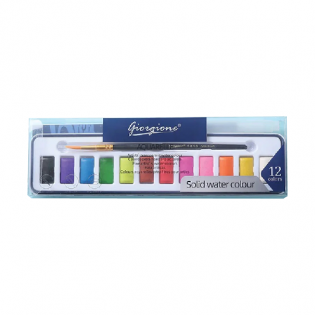 Set De Acuarela Profesional X 12 Colores