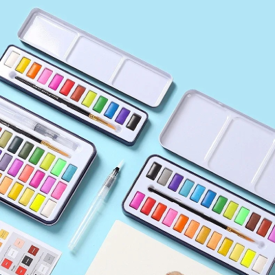 Set De Acuarela Profesional X 24 Colores - Imagen 2