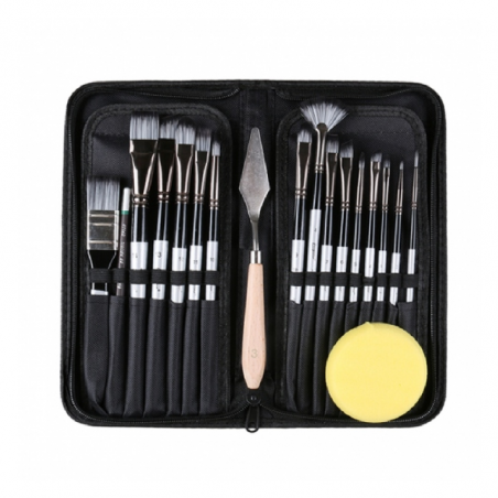 Set porta Pinceles X 19 Piezas