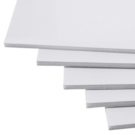 Cartón Pluma (Foamboard) 50 X 70 Cm 5 Mm