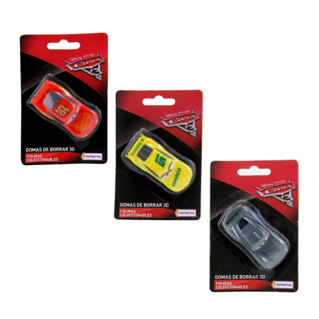 Goma De Borrar 3D Cars