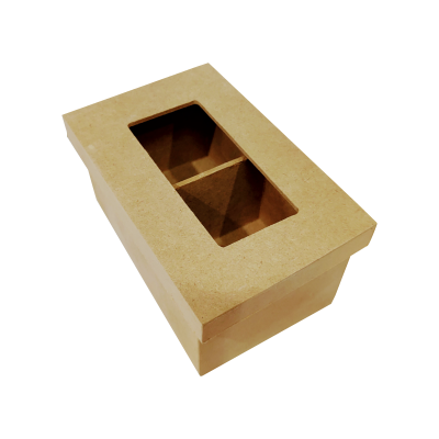 Caja De Te Con Vidrio X 2