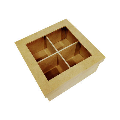 Caja De Te Con Vidrio X 6