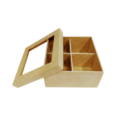 Caja De Te Con Vidrio X 6 - Imagen 2