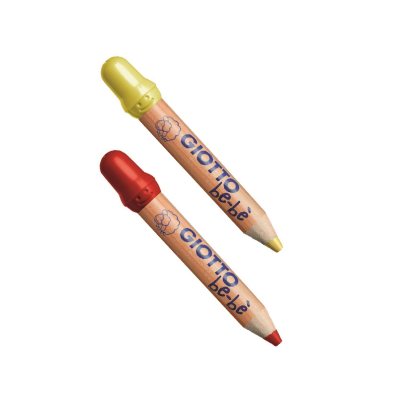 Lapices Giotto BeBé X 6 Colores + 1 Sacapuntas - Imagen 2