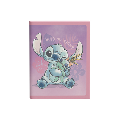 Cuaderno Stitch Tapa Flexible 16 X 21 Cm 48 Hjs Rayadas