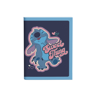 Cuaderno Stitch Tapa Flexible 16 X 21 Cm 48 Hjs Rayadas