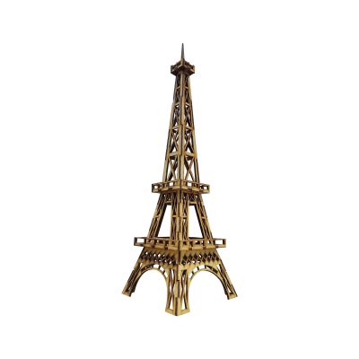 Torre Eiffel 3D X 30 Cm