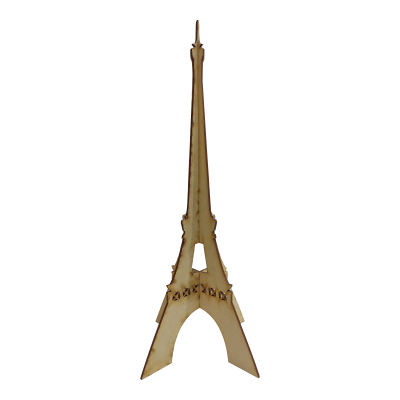 Torre Eiffel Calado Simple X 50 Cm - Imagen 2