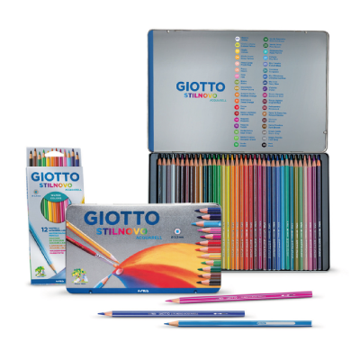 Lápices Stilnovo Acquarell Lata X 12 Colores - Imagen 3