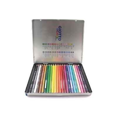 Lápices Stilnovo Acquarell Lata X 24 Colores - Imagen 2