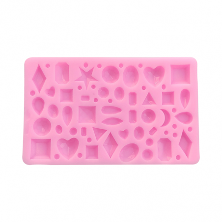 Molde De Silicona Gemas 10 X 7 Cm G77-003D7