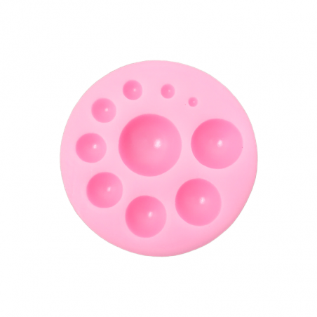 Molde De Silicona Perlas 7 X 7 Cm G72-04017