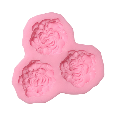 Molde De Silicona Flores 7 X 7 Cm H01-002N6