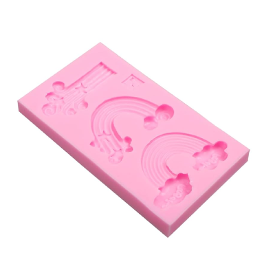 Molde De Silicona Arcoíris 13 X 7 Cm G26-004T4